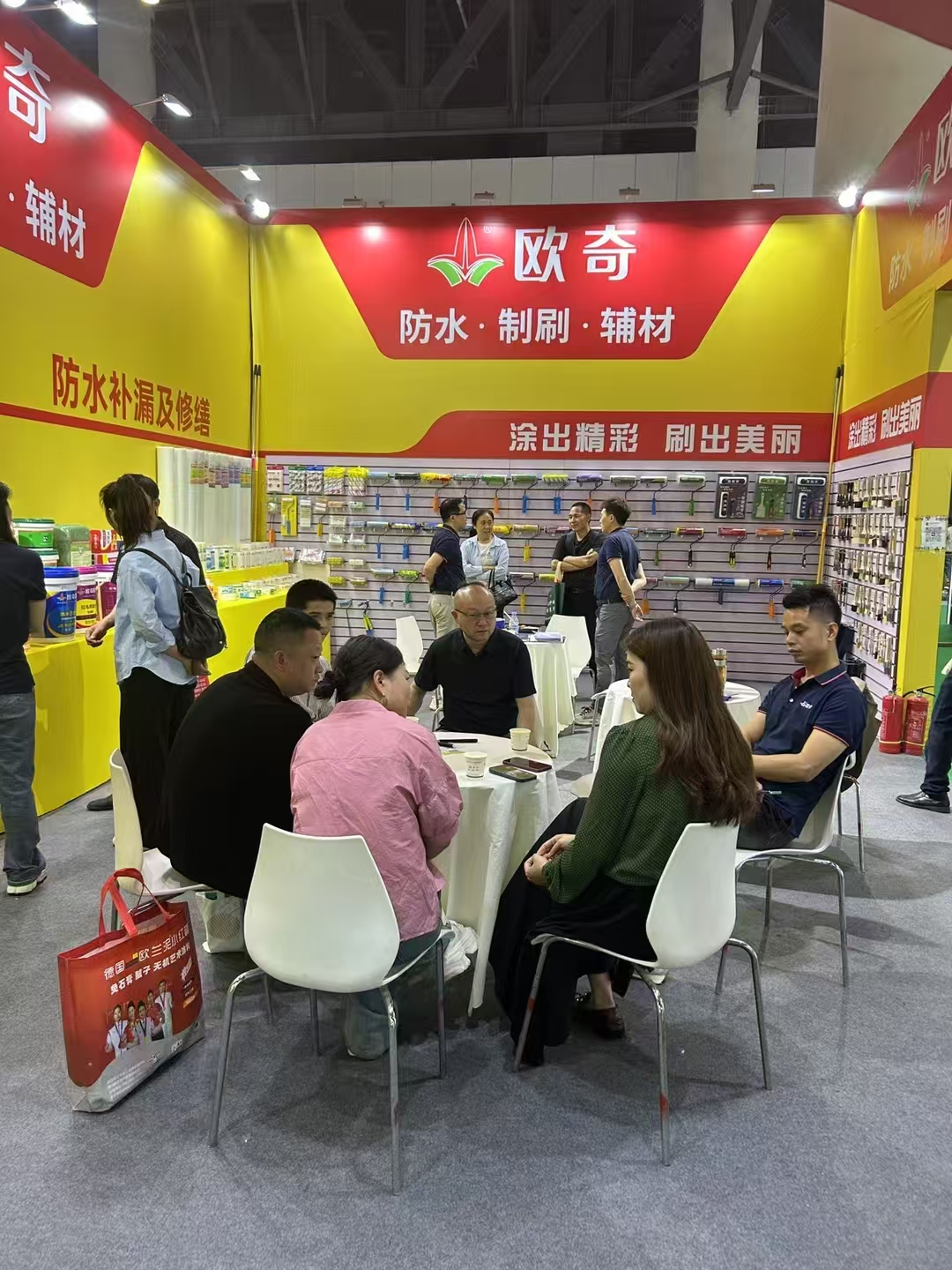 歐奇防水/制刷/輔材亮相中國（成都）建博會