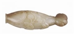 美觀實(shí)用的清代玉魚(yú)